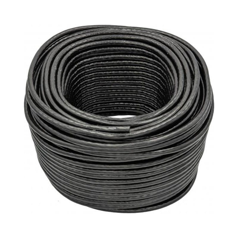 QLEEN PVC-Einfachschlauch Ø 9 mm flex schwarz 100 m