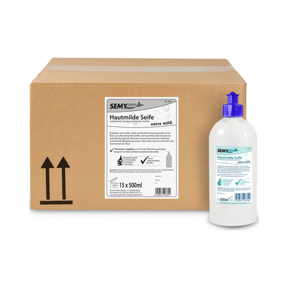 Semycare Seifencreme extra mild parfümfrei