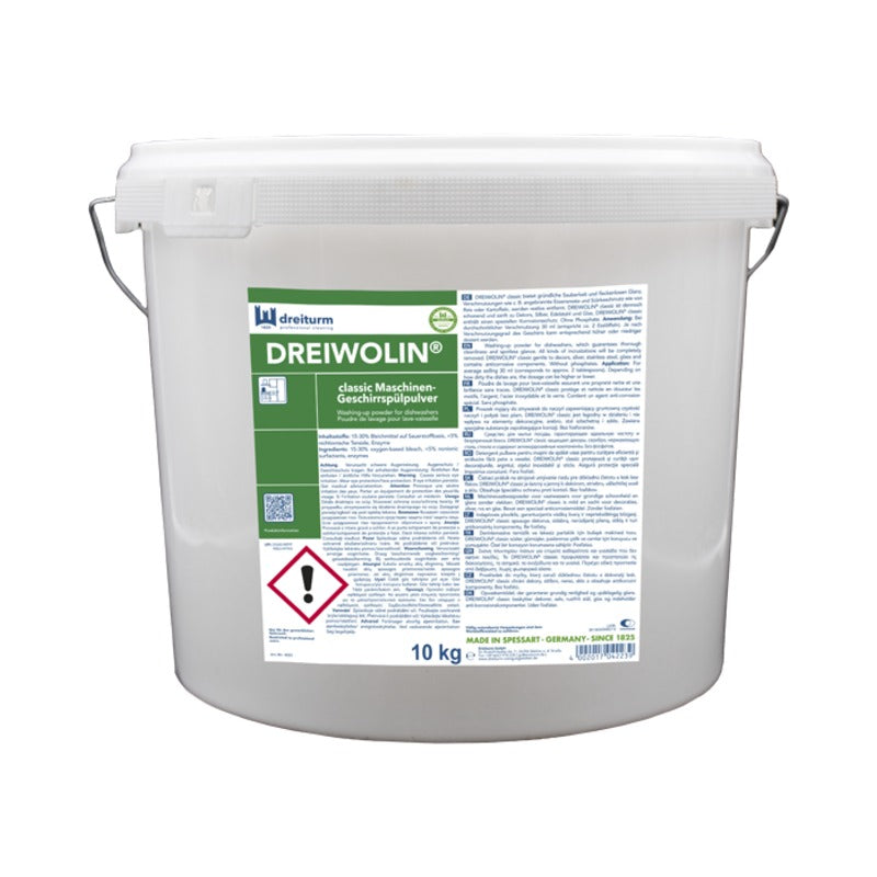 Dreiturm DREIWOLIN classic Maschinen-Geschirrspülpulver 10 kg