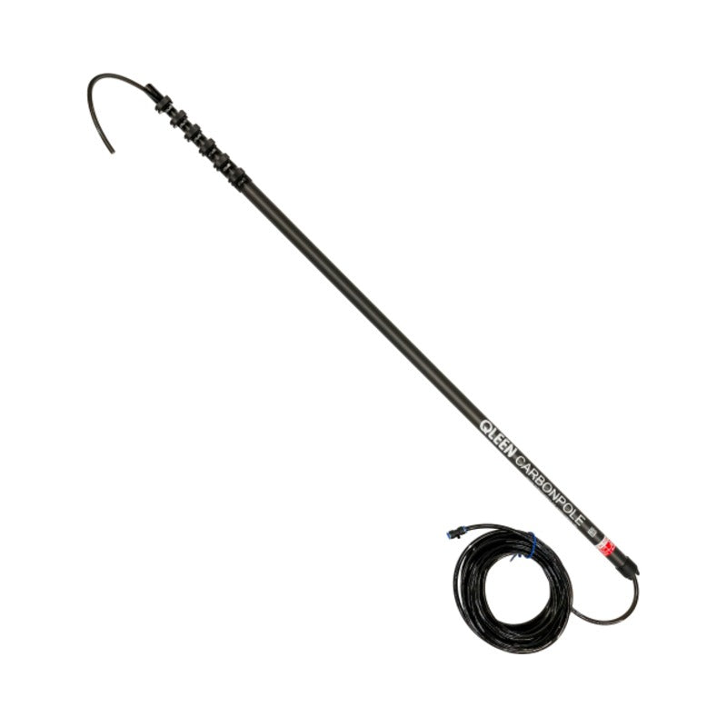 QLEEN NoTwist Carbon-Teleskopstange 6-teilig 900 cm mit Schlauch