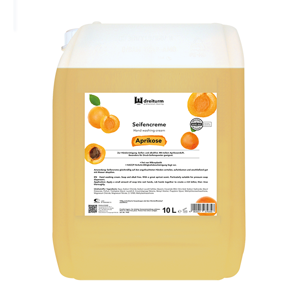 Seifencreme  Aprikose
