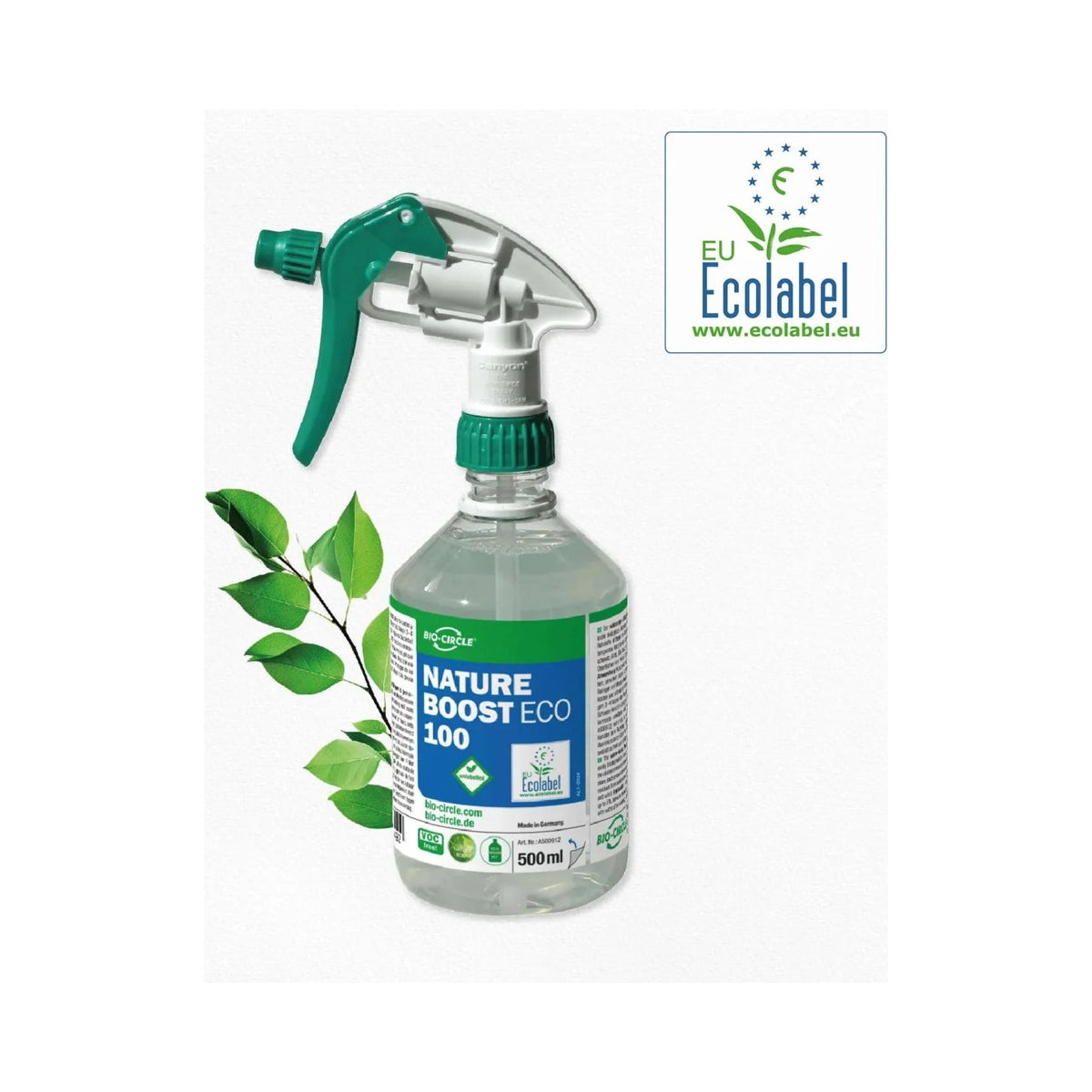 BIO-CIRCLE Nature Boost Eco 100 Allzweckreiniger Box 20 x 500 ml