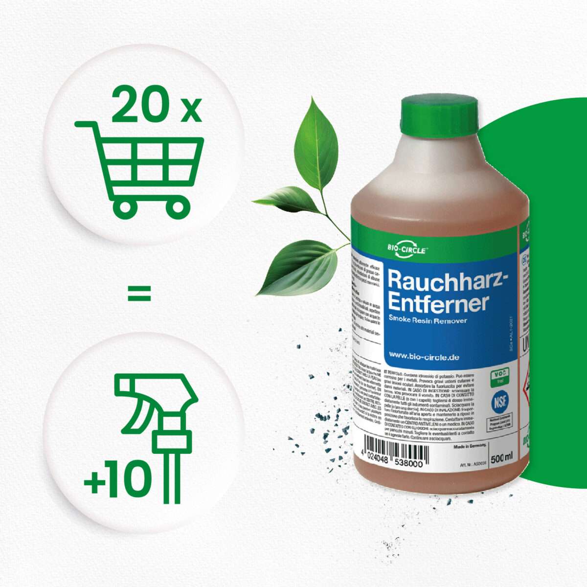 Rauchharz-Entferner Box