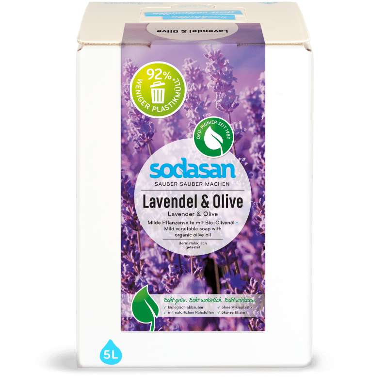 Bio Pflanzenseife Flüssig Lavendel & Olive