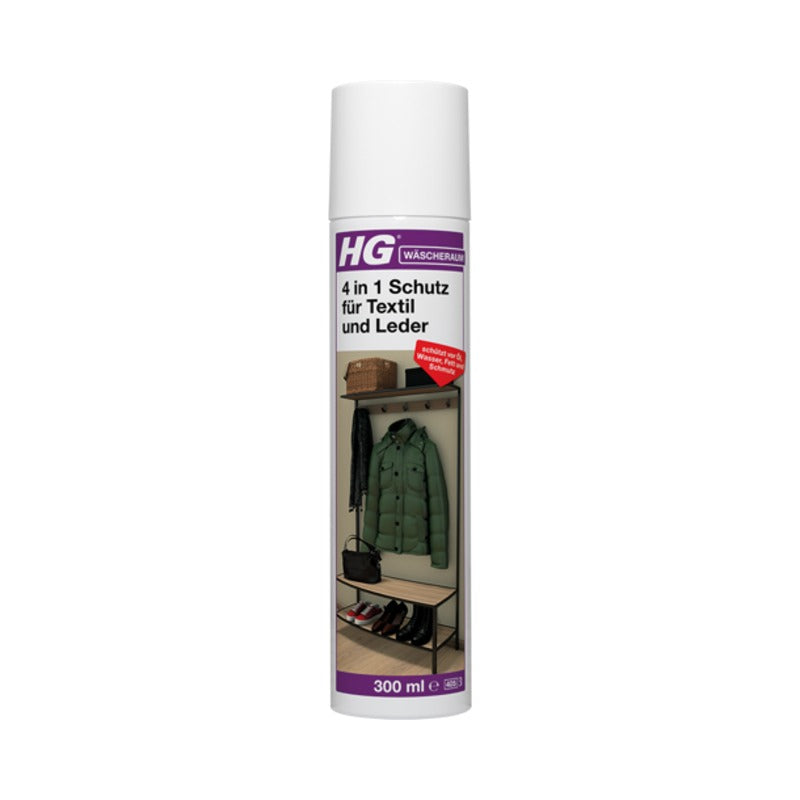 HG 4 in 1 Schutz für Textil und Leder 300 ml