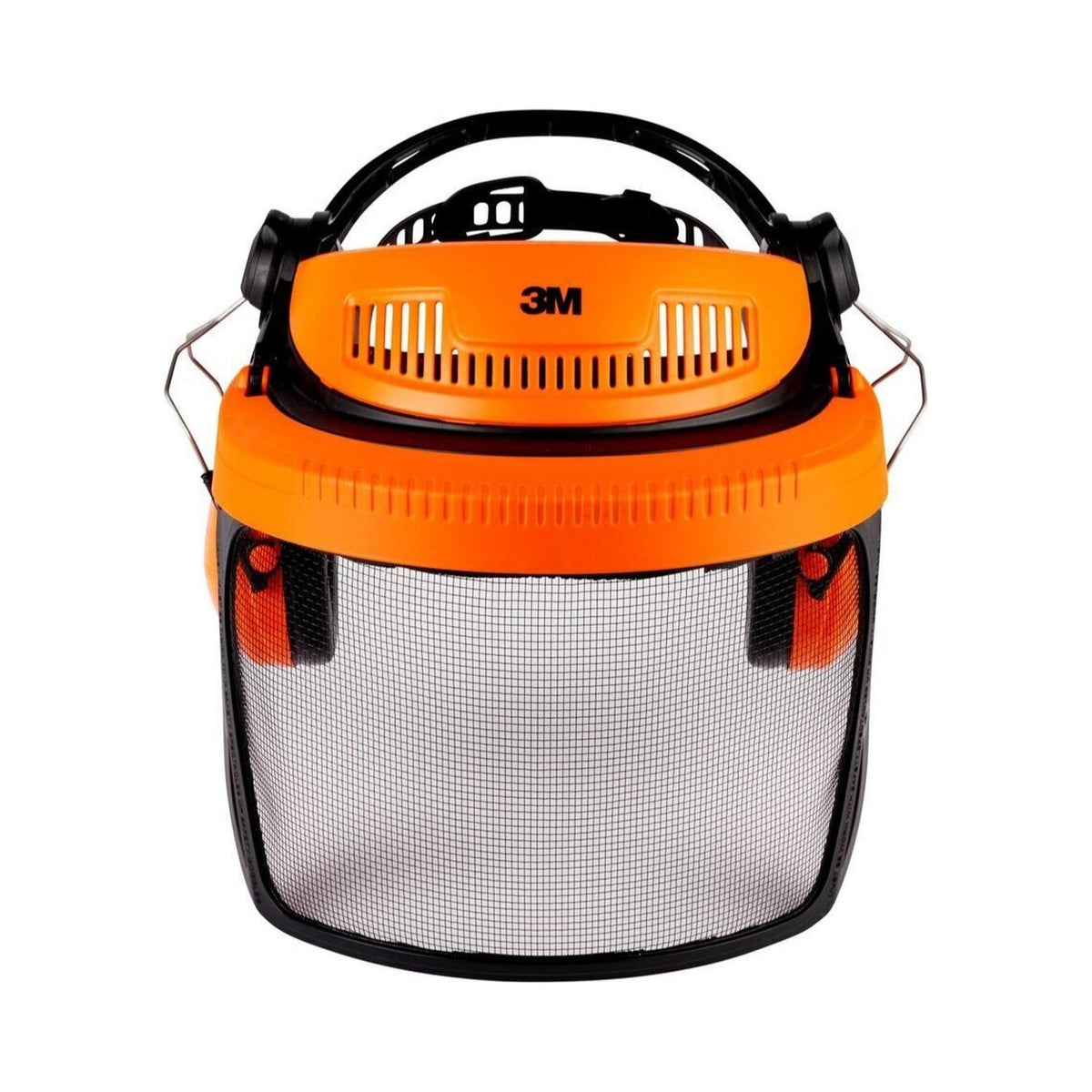 3M Peltor G500 Helmset orange mit Gehör- und Gesichtsschutz