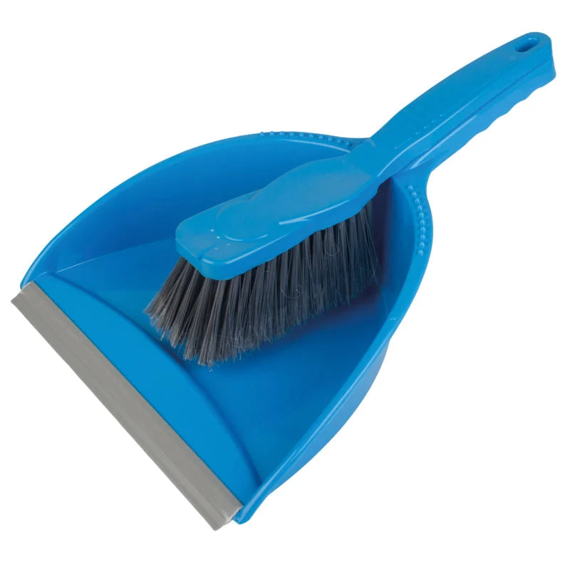 Handkehrschaufel mit Besen