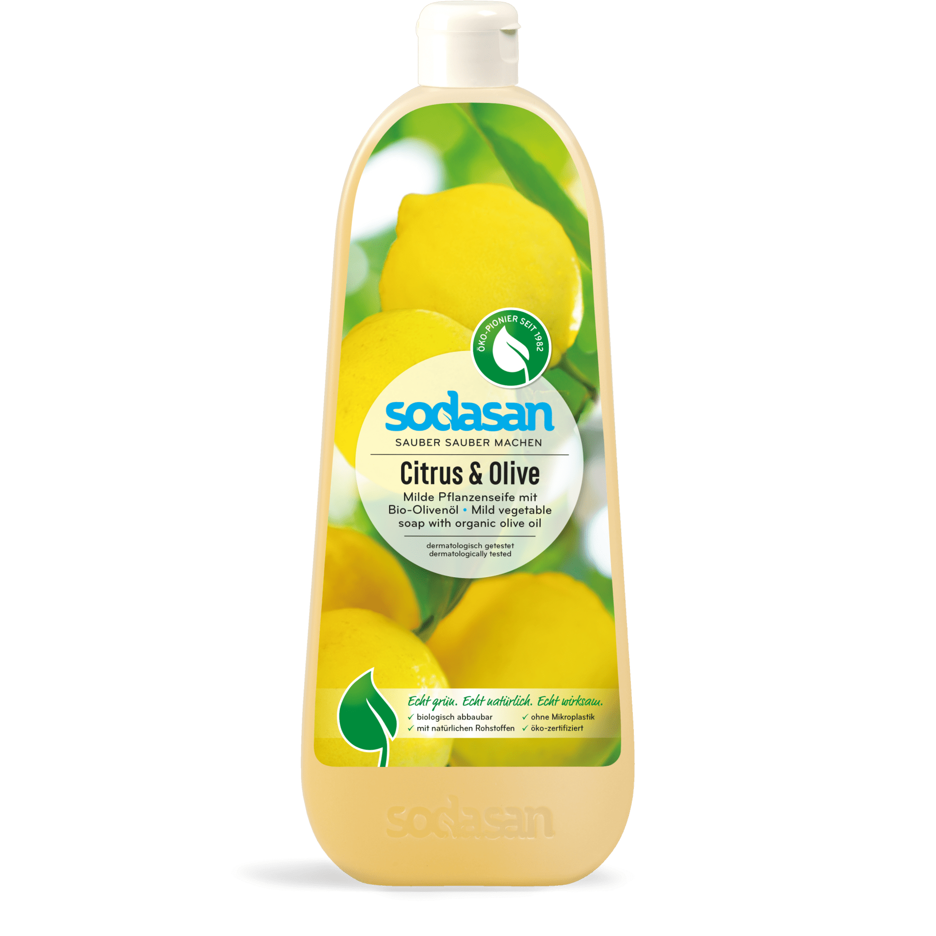 Bio Pflanzenseife Flüssig Citrus & Olive