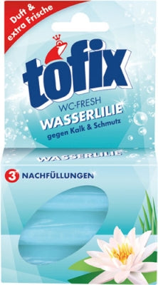 3er Nachfüllung WC-Fresh Wasserlilie