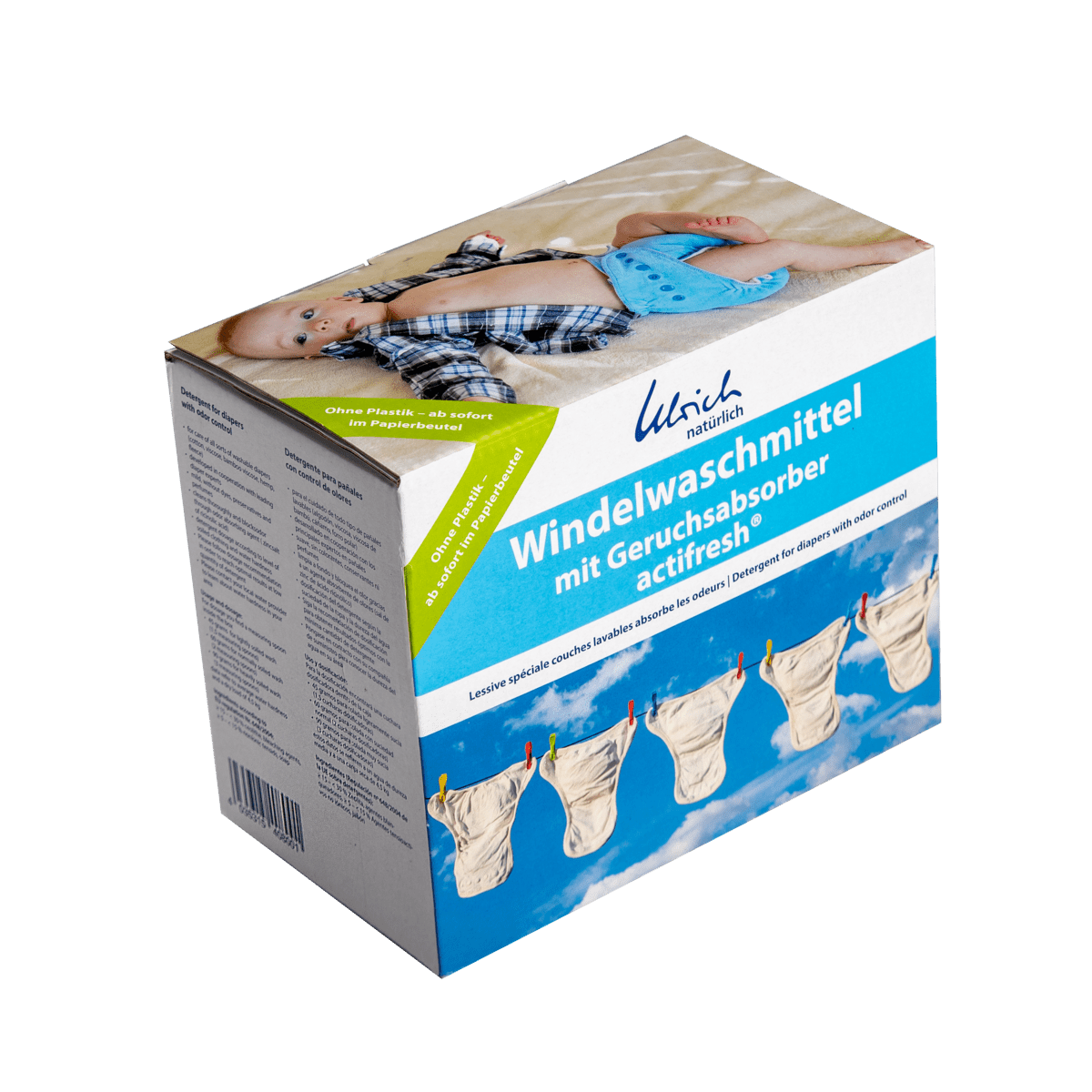 Windelwaschmittel mit Actifresh