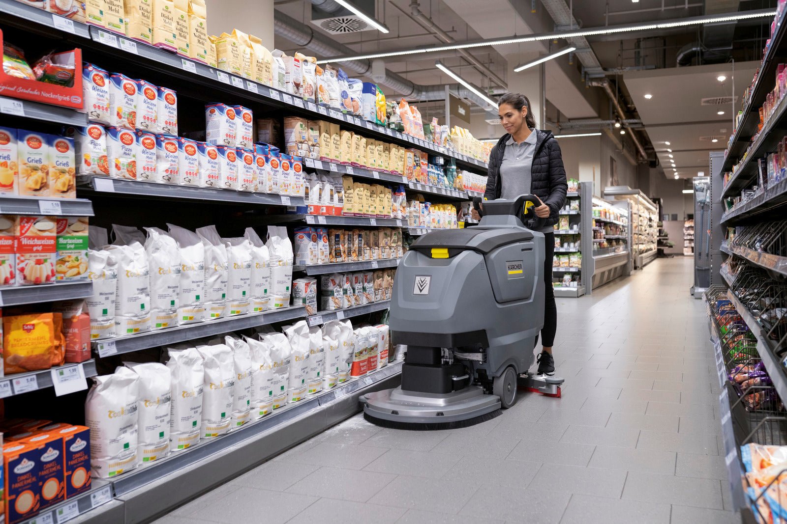 Nachläufer-Scheuersaugmaschinen B 50 W BP PACK 115AH+D51+RINSE+AUTOFILL