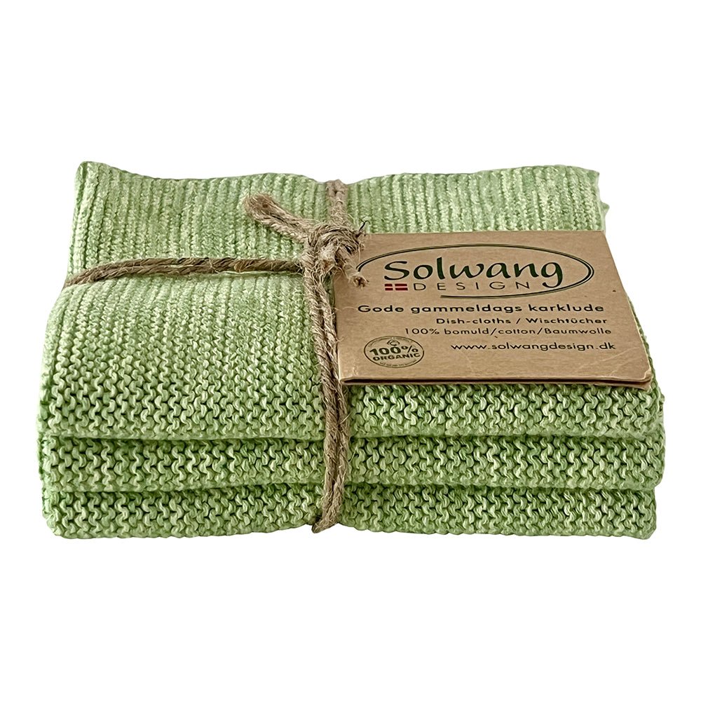 Gestrickte Wischtücher BIO von Solwang - Flexgreen GmbH