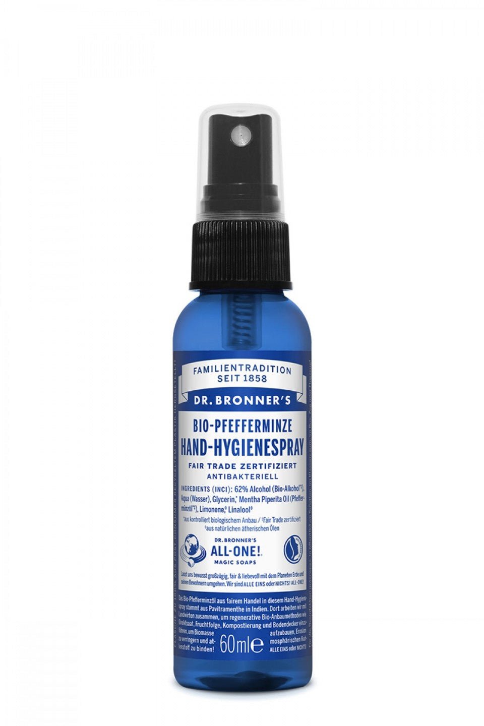 Hand - Hygienespray Pfefferminze - Haushaltsreinigung.at