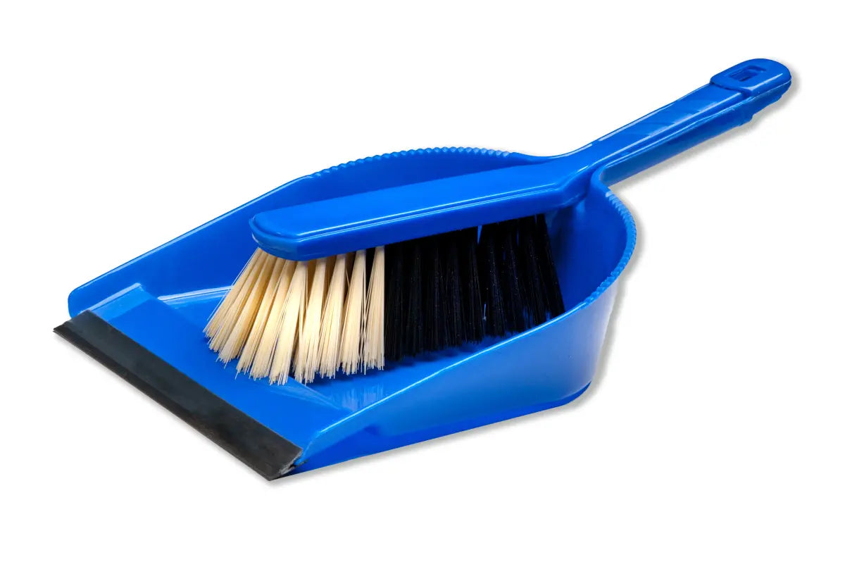 Kehrgarnitur mit Lippe blau
