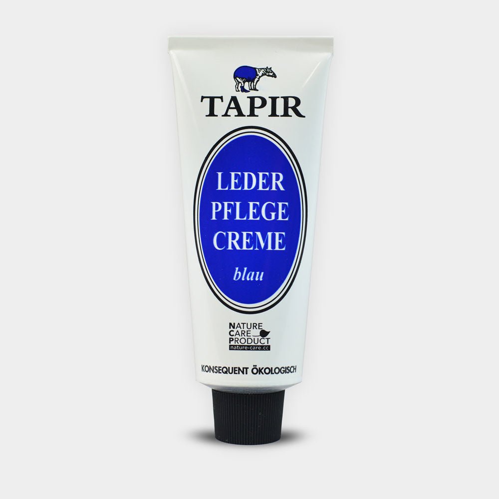 Lederpflegecreme blau