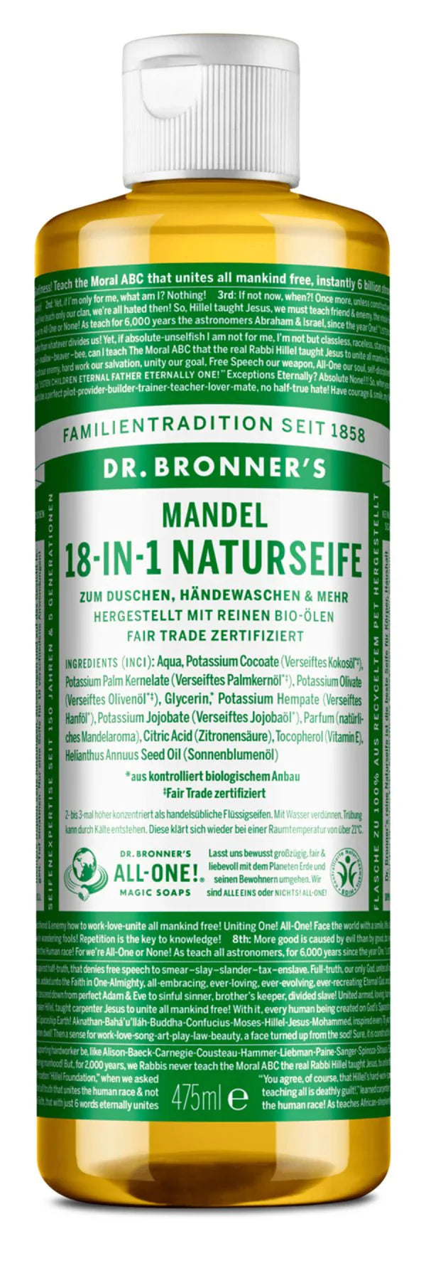 MANDEL - 18 - IN - 1 NATURSEIFE - Haushaltsreinigung.at