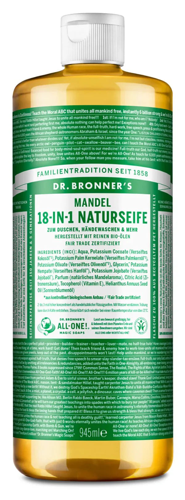 MANDEL - 18 - IN - 1 NATURSEIFE - Haushaltsreinigung.at