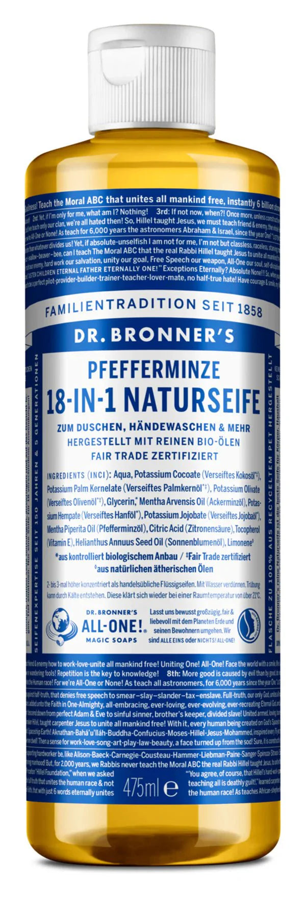 PFEFFERMINZE - 18 - IN - 1 NATURSEIFE - Haushaltsreinigung.at