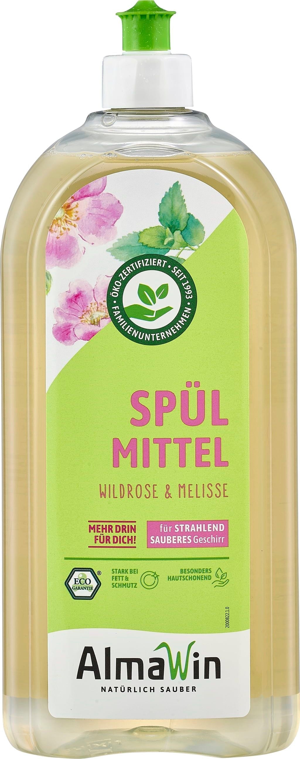 Spülmittel Wildrose Melisse - Haushaltsreinigung.at