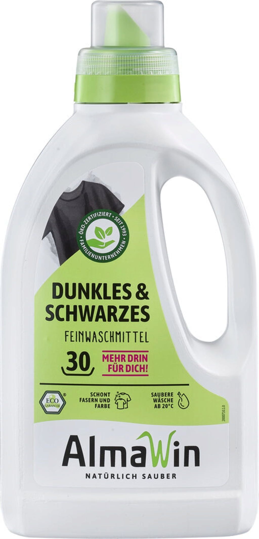 Waschmittel für Dunkles und Schwarzes von AlmaWin - Haushaltsreinigung.at