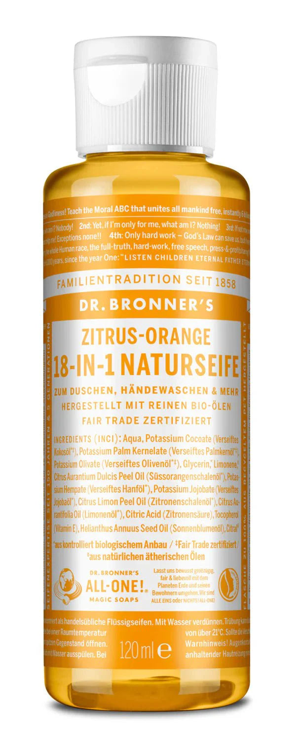 ZITRUS ORANGE - 18 - IN - 1 NATURSEIFE - Haushaltsreinigung.at