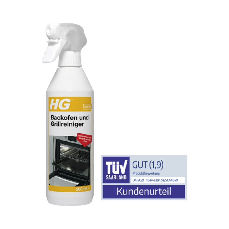 HG Backofen und Grillreiniger 500 ml