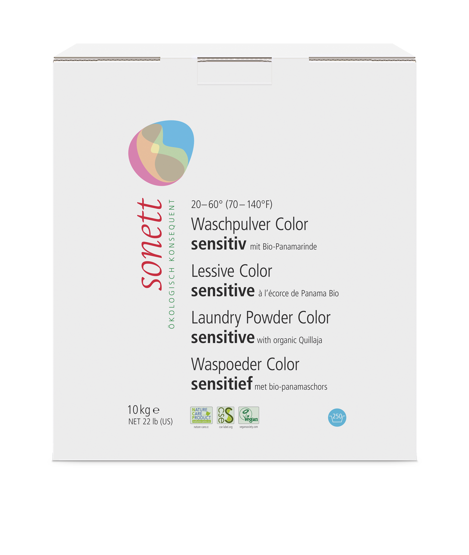 Waschpulver Color sensitiv