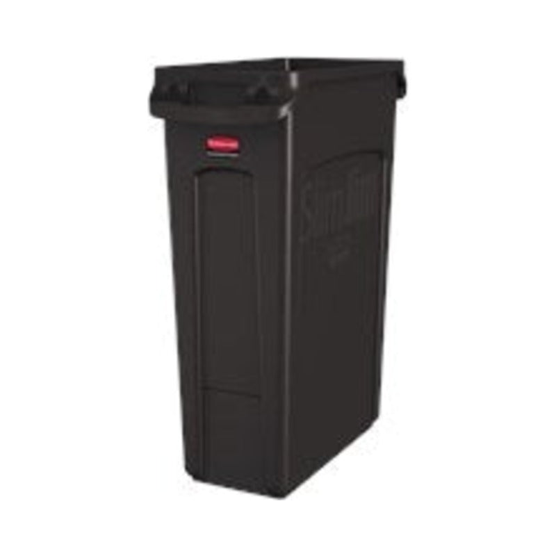 Rubbermaid Slim Jim Abfallbehälter mit Belüftungskanälen 87 l +