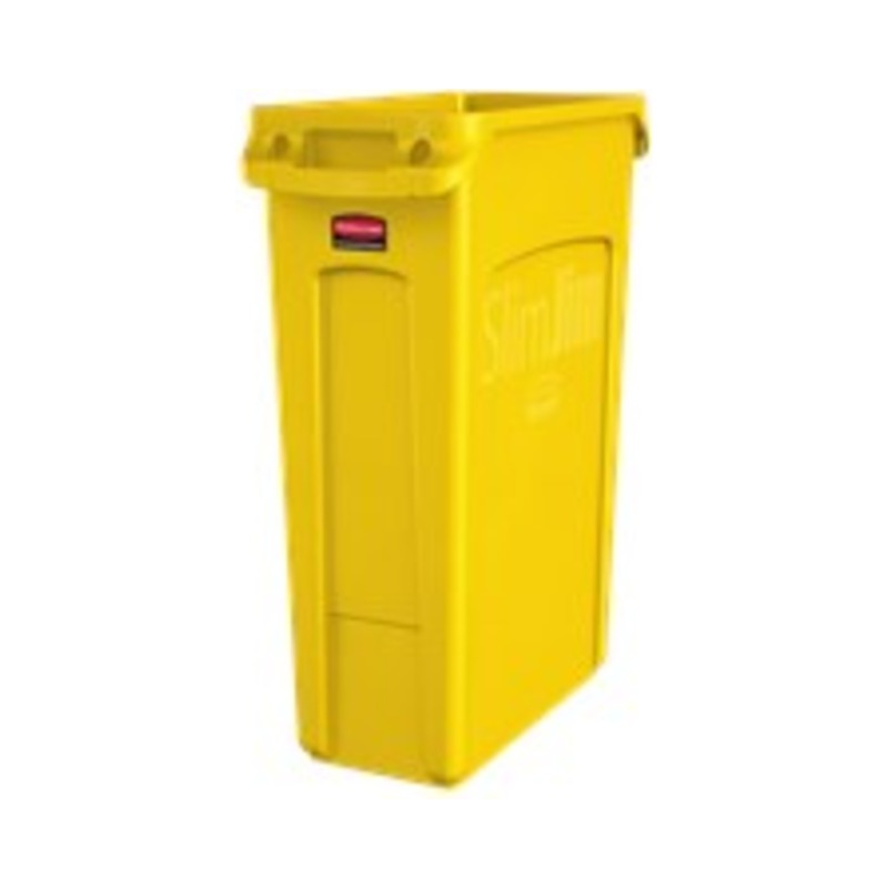 Rubbermaid Slim Jim Abfallbehälter mit Belüftungskanälen 87 l +