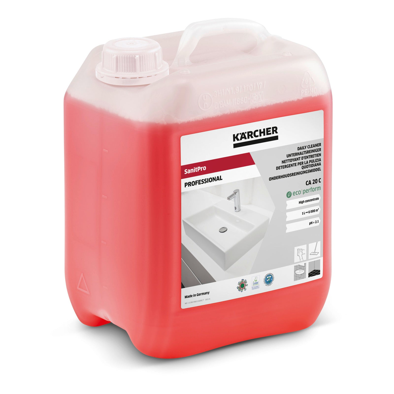 SanitPro Unterhaltsreiniger CA 20 C eco!perform